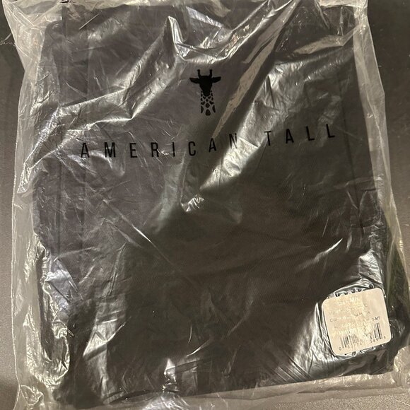 American Tall Harper Pull-on Straight Leg Tall Jeans in Washed Black medium - Picture 4 of 5